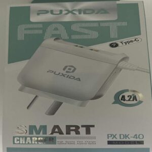 PUXIDA DK-40 Cargador FAST SMART 4.2A TYPE-C