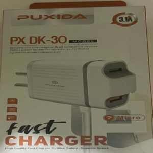 PUXIDA DK-30 Cargador FAST  3.1A MICRO